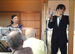□笛奏者とピアノのコラボ