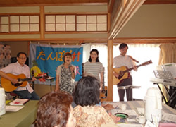 たんぽぽ村音楽隊の皆さん