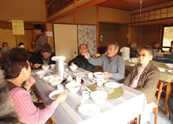 お餅つき＆しし鍋＆野菜市